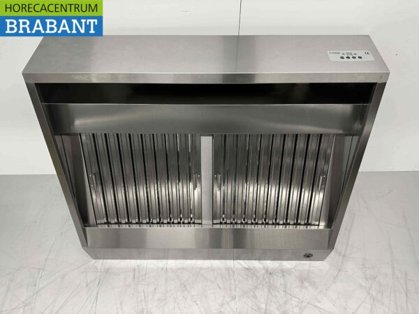 Stainless steel Extractor Hood Hood Motor 1500 kuub Premium-line Angled Model 120 cm 230V Horeca - Image 4