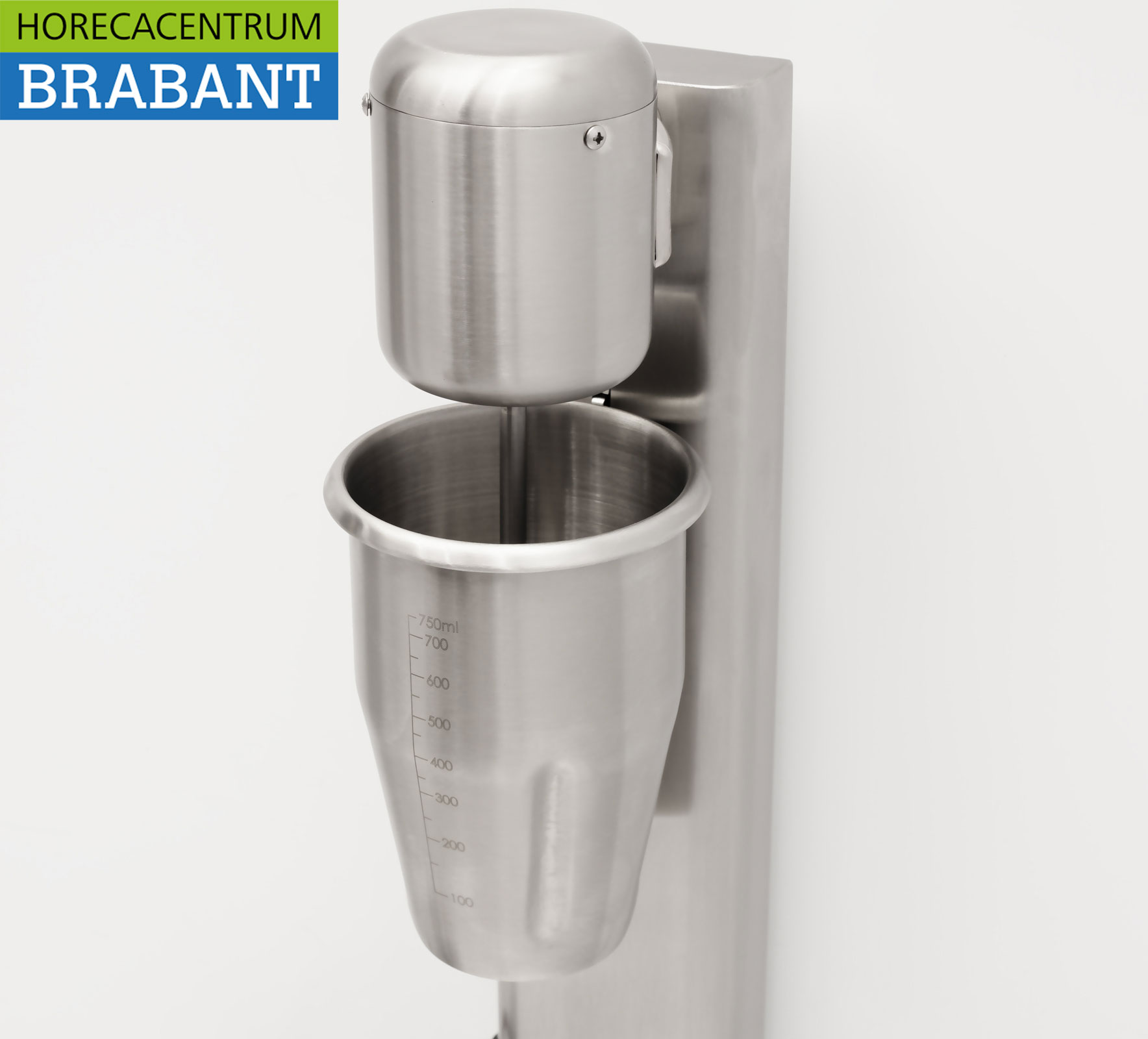 HCB stainless steel Milk shaker Milk shaker Milk shake mixer 750 ml 230V Horeca - Image 4