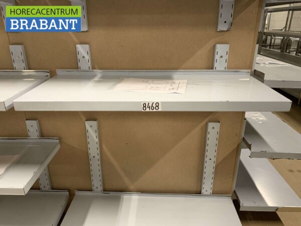 Stainless steel Wall Shelf 100 x 40 cm Horeca