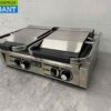 Stainless steel Double Contact Grill Panini Grill Smooth 230V Catering - Image 2