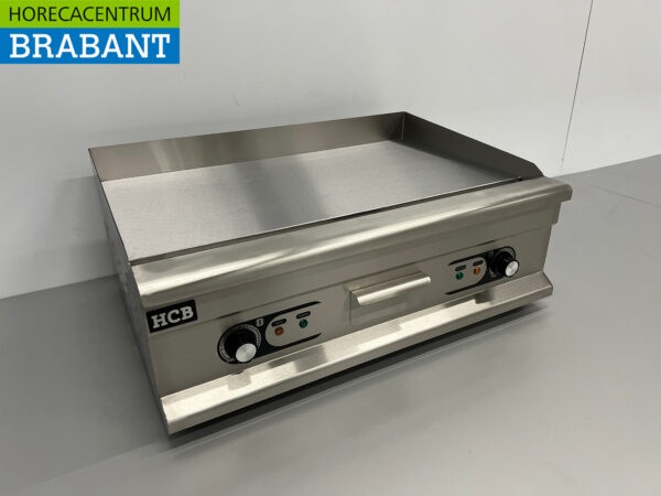 Stainless steel Grill Plate Griddle Smooth griddle 75 cm 400V Horeca - Image 3