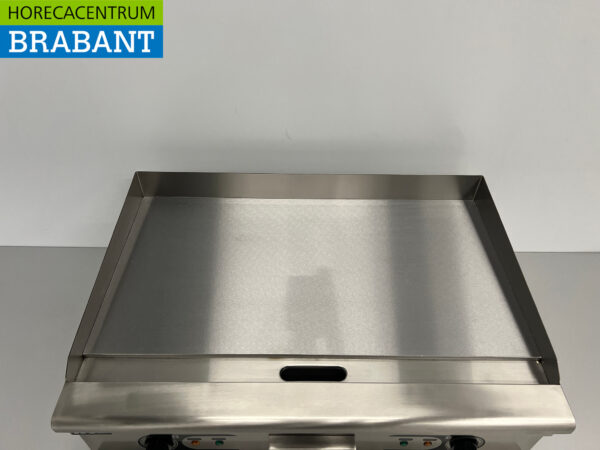 Stainless steel Grill Plate Griddle Smooth griddle 75 cm 400V Horeca - Image 4