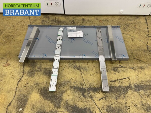HCB stainless steel Wall Shelf 100 x 40 cm Horeca