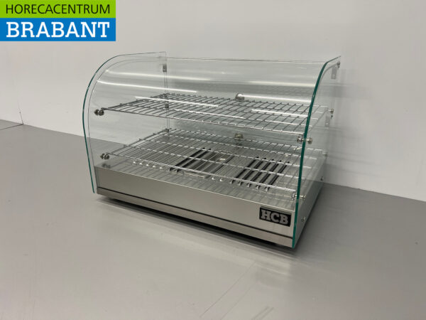 Stainless steel Hot Display Case 45 liters 55,4 cm 230V Horeca - Image 2