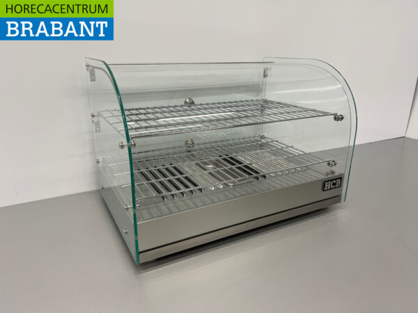 Stainless steel Hot Display Case 45 liters 55,4 cm 230V Horeca - Image 3