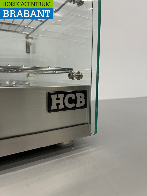 Stainless steel Hot Display Case 45 liters 55,4 cm 230V Horeca - Image 4