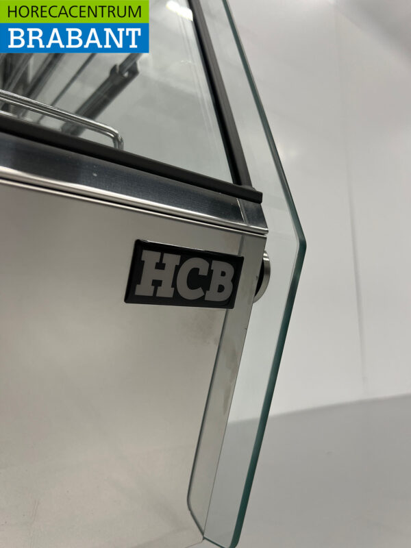 Stainless steel Luxury hot display case 120 liters 68 cm 230V Horeca - Image 4