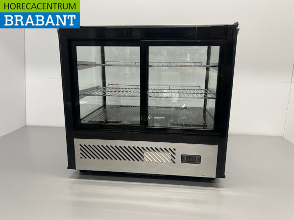 Luxury refrigerated display case Pastry case 120 liters 230V Horeca - Image 5