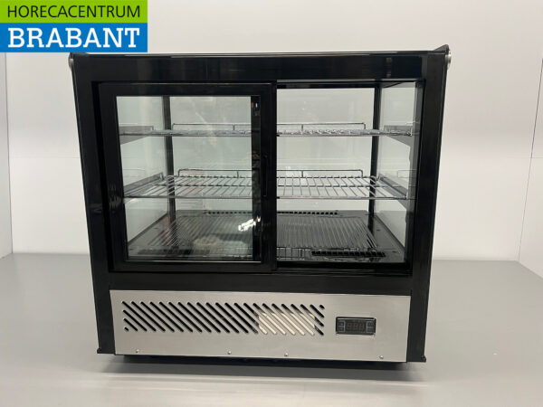 Luxury refrigerated display case Pastry case 120 liters 230V Horeca - Image 6