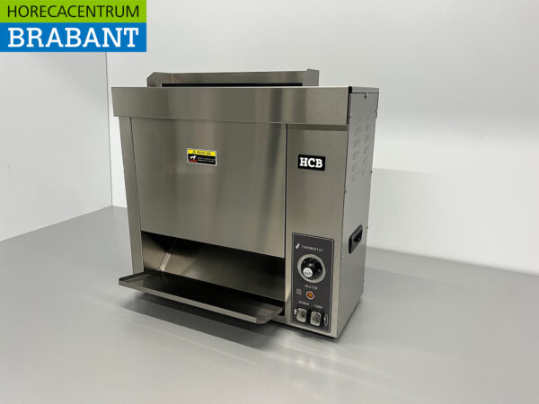 HCB Stainless Steel Vertical Pass-through toaster Bread toaster Conveyor oven XL 230V Catering - Image 2