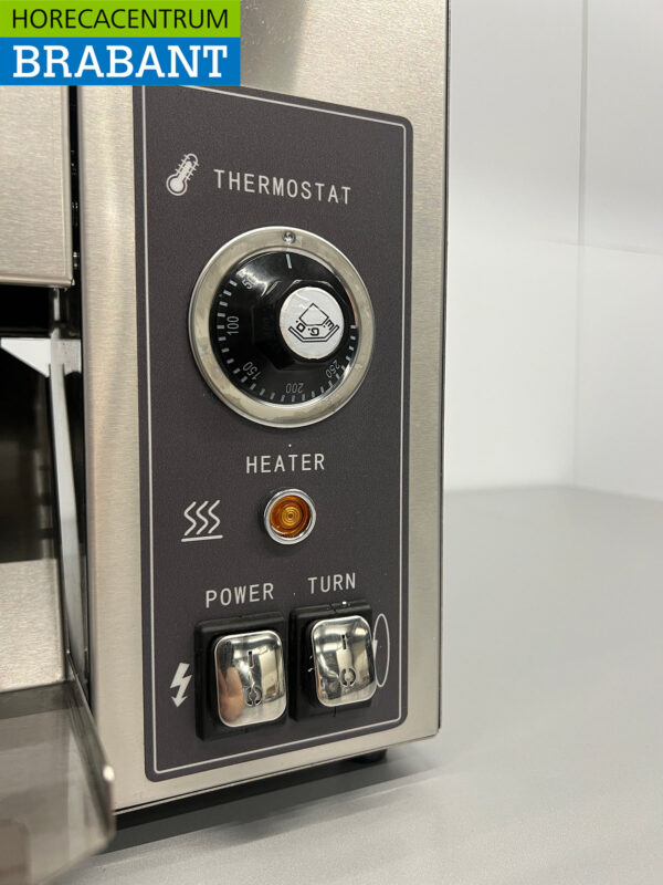 HCB Stainless Steel Vertical Pass-through toaster Bread toaster Conveyor oven XL 230V Catering - Image 4