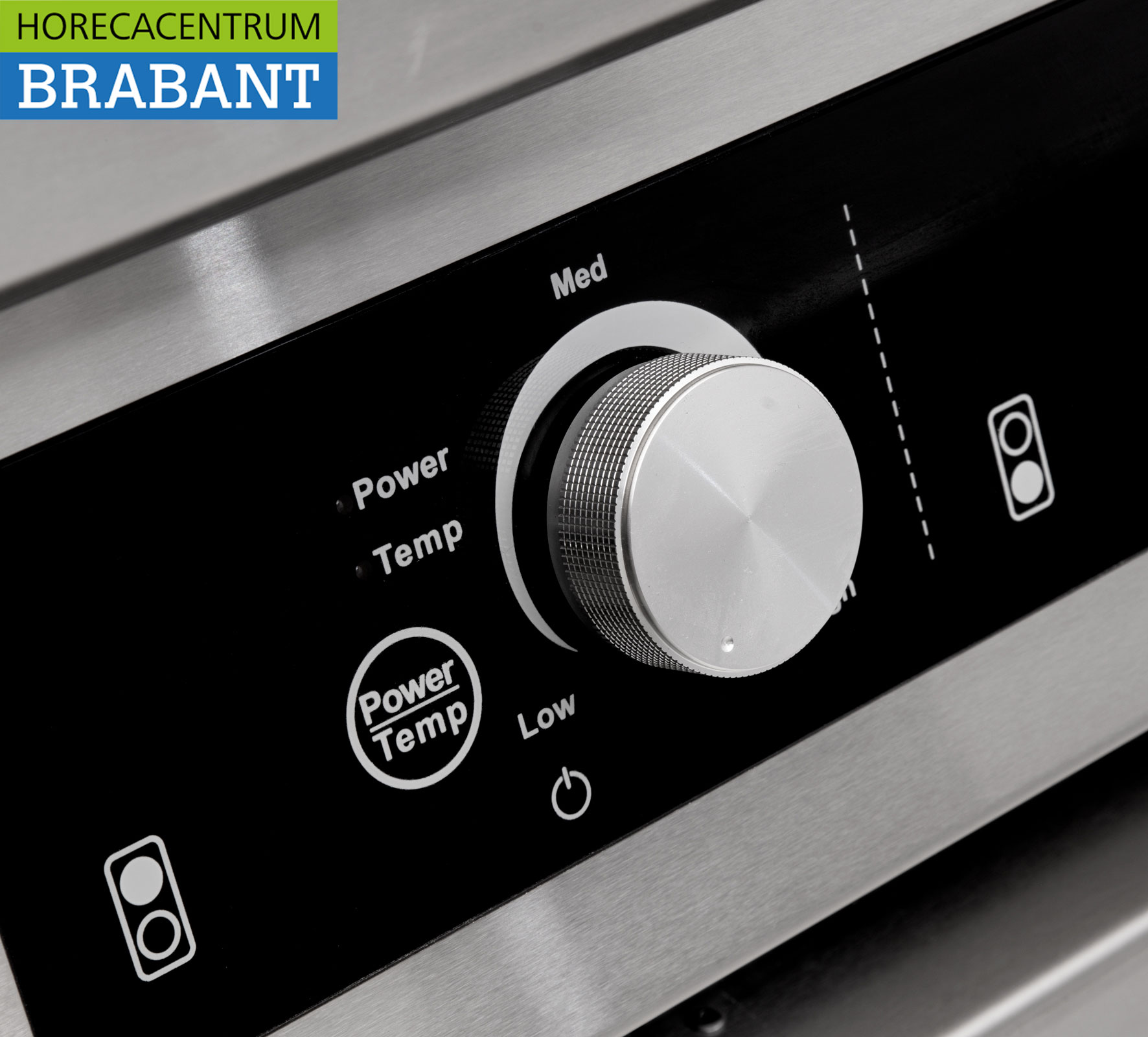 HCB stainless steel Induction stove hob 4 burners 17 kW 400V 80 cm Horeca - Image 7