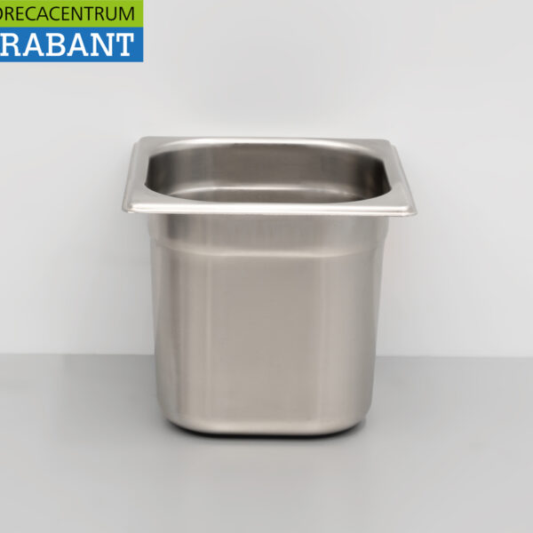 HCB Stainless Steel Gastronorm Tray, GN Tray 1/6, Depth 150 mm, Food Service