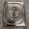 Stainless steel Gastronorm lid 1/6 GN Catering