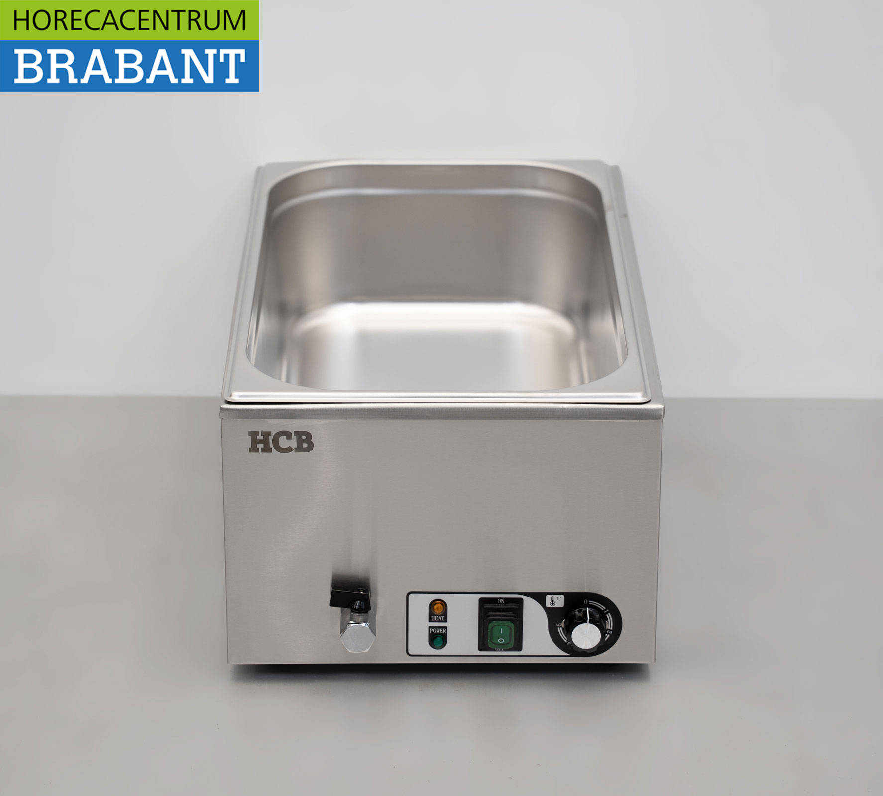 HCB stainless steel Bain marie 1/1 GN 230V Horeca - Image 4