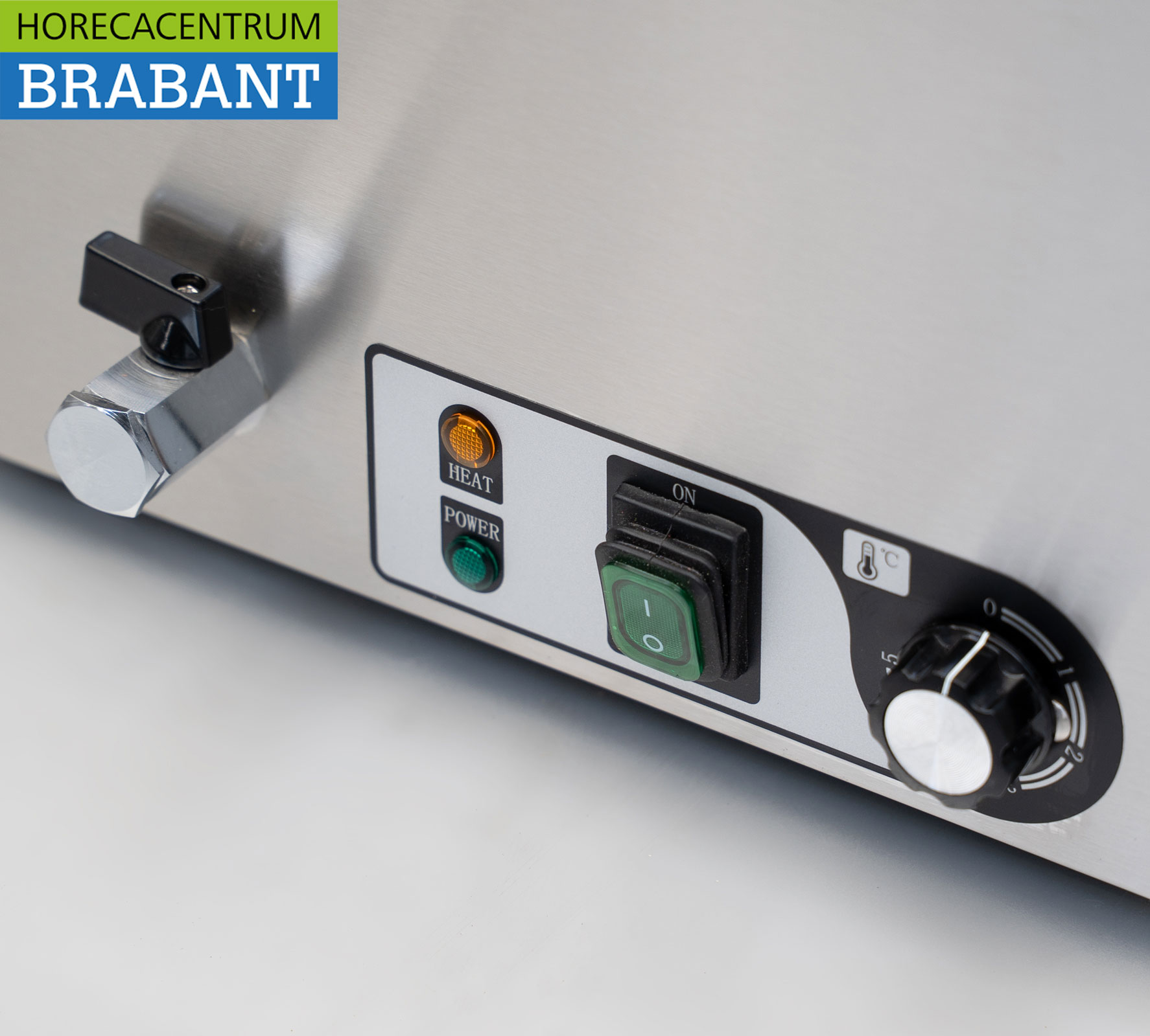 HCB stainless steel Bain marie 1/1 GN 230V Horeca - Image 5