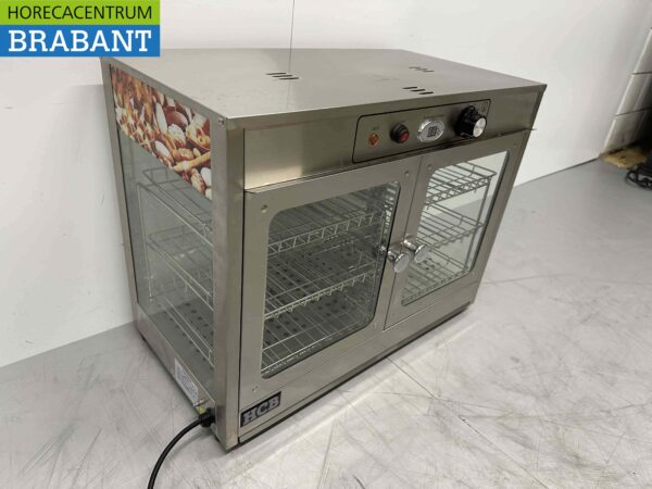Stainless steel Hot Display Case Hot Display Case 66,5 cm 230V Horeca - Image 3