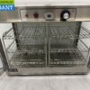 Stainless steel Hot Display Case Hot Display Case 66,5 cm 230V Horeca - Image 4