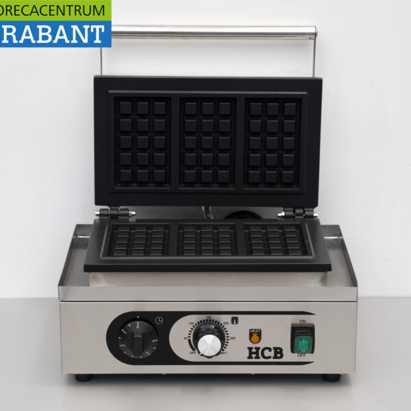 Stainless steel Waffle Iron Liege Waffles 230V Catering