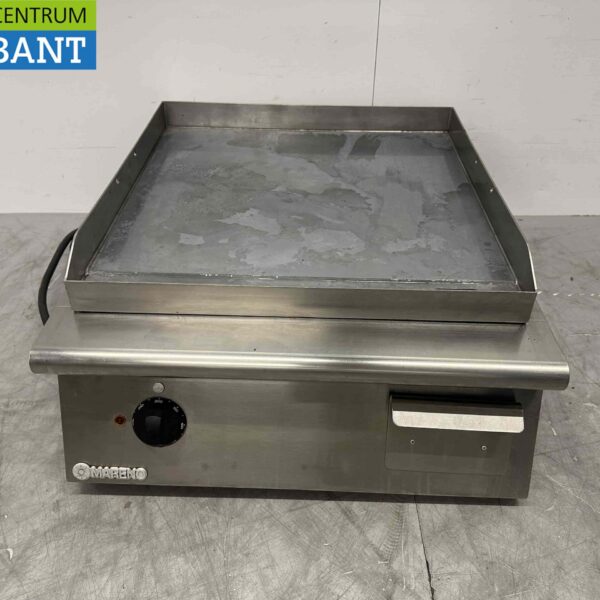 Stainless steel Mareno Smooth griddle griddle 60 cm 400V Horeca