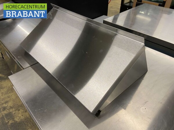 Stainless steel Wall Shelf with brackets 60 x 30 x 25 cm Catering - Image 3