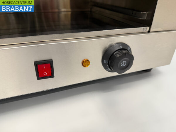 Stainless steel griddle Griddle with salamander grill 55 cm 230V Horeca - Image 6