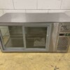Stainless steel GGG Refrigerated Display Case Surface Display Case 111 cm 230V Catering