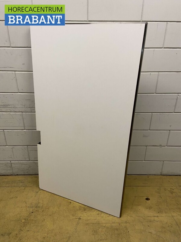 Stainless steel Bulkhead with Trespa 90 x 160 cm Horeca