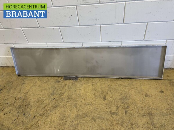 Stainless steel Wall Shelf 180 x 38.5 cm Horeca - Image 2