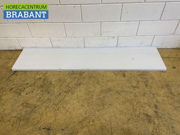 Stainless steel Wall Shelf 180 x 38.5 cm Horeca - Image 3