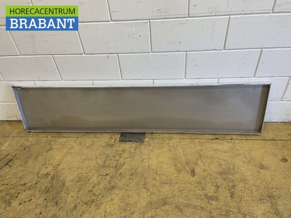 Stainless steel Wall Shelf 180 x 38.5 cm Horeca - Image 4