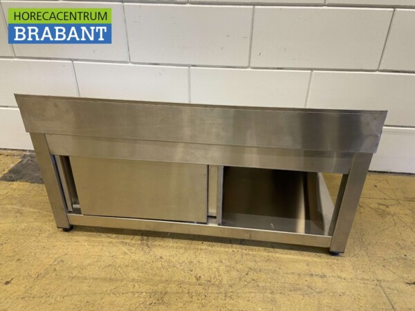 Stainless steel Clearing Cabinet for washing crates 85 cm Catering - Image 5