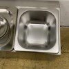 Stainless steel GN tray holder 3 x 1/6 gastronorm GN 50,5 cm Horeca - Image 5
