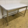 Stainless Steel Work Table Basic-line 140 x 70 x 85 cm Catering - Image 3