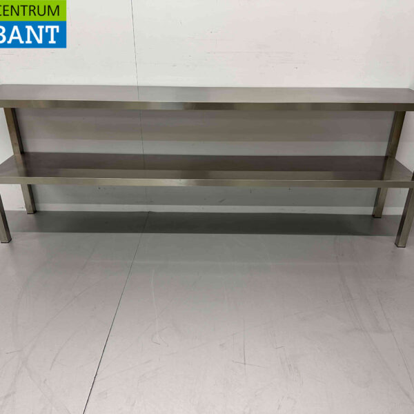 HCB Stainless Steel Double Etagere Bridge 200 x 35 x 70 cm Catering