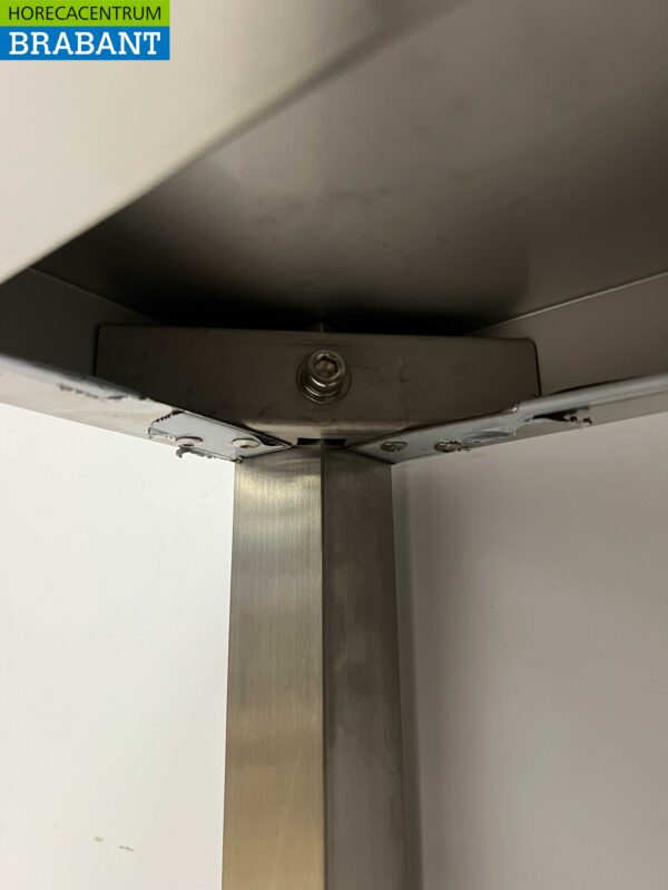 Stainless steel Double Etagere Bridge 160 x 35 x 70 cm Catering - Image 5