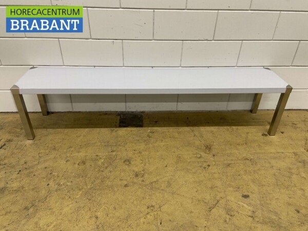 Stainless steel Etagere Bridge 180 x 35 x 40 cm Catering