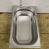 Stainless steel Gastronorm Tray GN Tray 1/4 Depth 100 mm Catering - Image 2