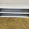Stainless steel Wall Cabinet Open model 200 cm Catering