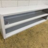 Stainless steel Wall Cabinet Open model 200 cm Catering - Image 3