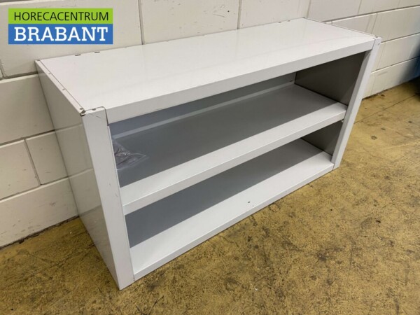 Stainless steel Wall Cupboard Cabinet Open model 120 cm Catering - Image 3