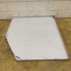 Stainless Steel Worktop Top 98.5 x 106 cm Horeca
