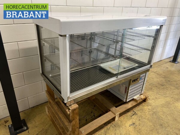 Stainless steel Meastro Drop-in Recessed Refrigerated Display Case 148 cm 230V Catering - Image 3