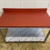 Stainless steel Polyethylene PE Cutting Table Work Table 140 cm Catering Butchery - Image 4