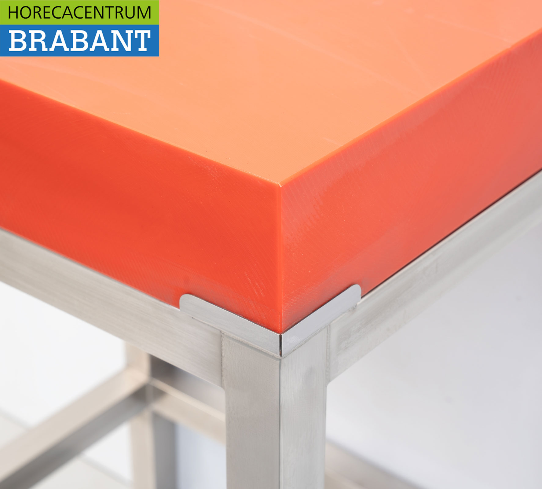 Stainless steel Polyethylene PE Chopping block Premium-line 50 x 60 cm Catering Butchery - Image 4
