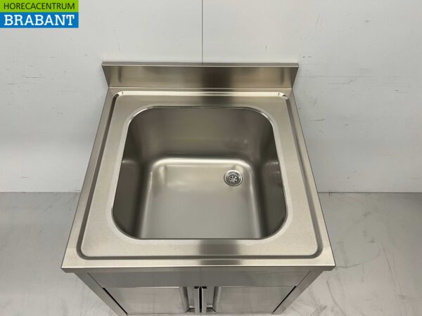 Stainless steel sink Sink flip doors Premium-line 70 cm Hospitality - Image 4