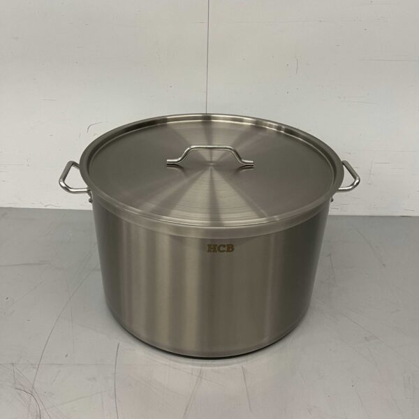 Stainless steel Soup Pan Cooking Pan Induction 55 x 35 cm 83 liter Horeca