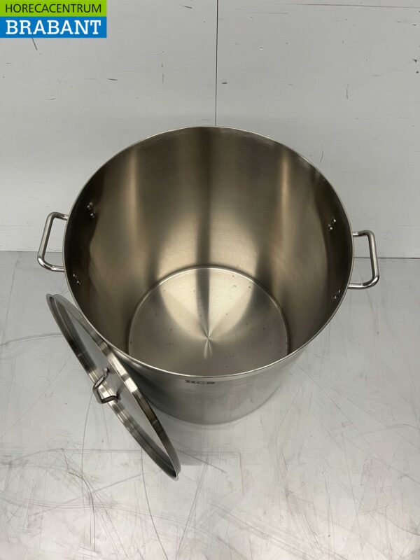 Stainless steel HCB Soup Pan Cooking Pan Induction 50 x 60 cm 115 liter Horeca - Image 7