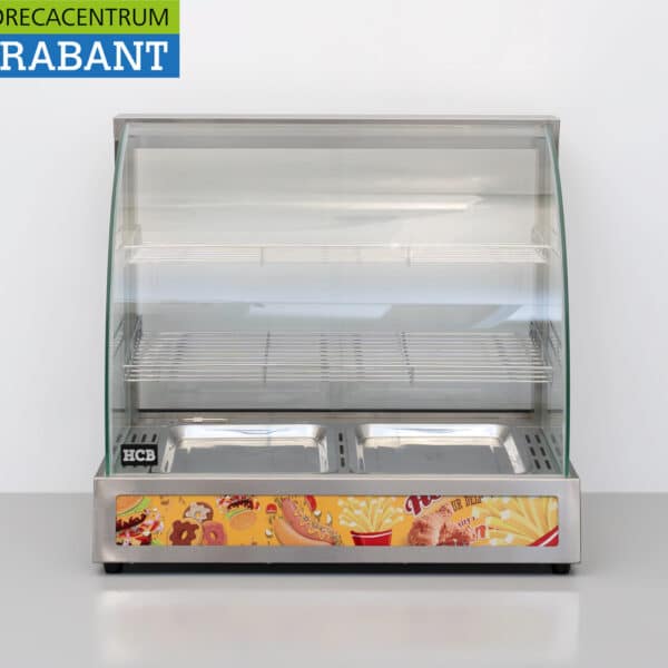 HCB Stainless Steel Holding Case, 66 cm, 230V, for the Food Service Industry