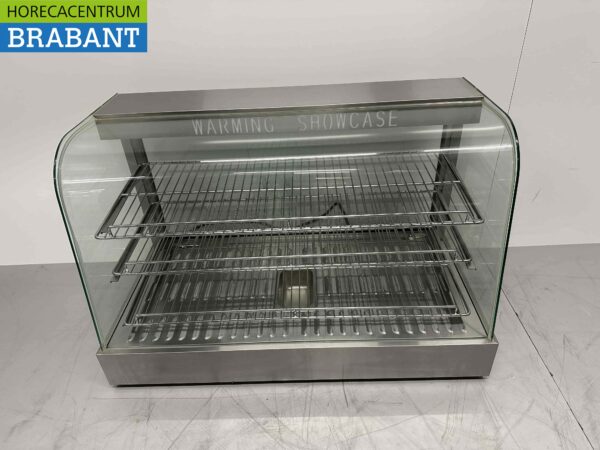 Stainless steel Hot Display Case Hot Display Case 90 cm 230V Horeca
